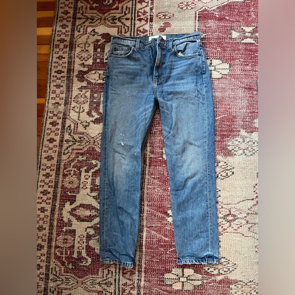 Reformation Denim - Reformation Julia High Crop Jeans